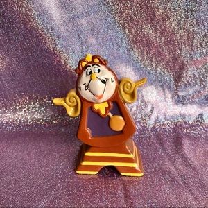Porcelain Cogsworth Disney Figurine 🕰✨